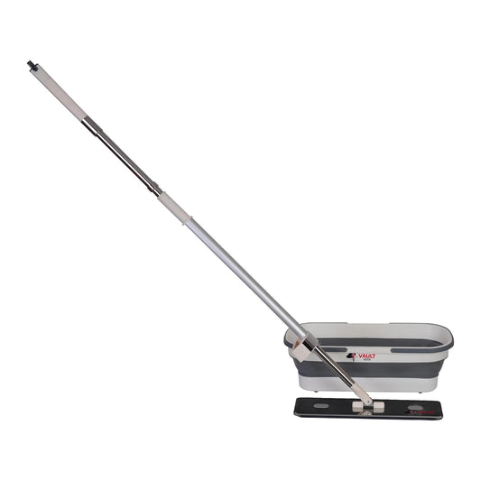 V62 Fold Bucket Flat Mop (2 Replacement Pads)
